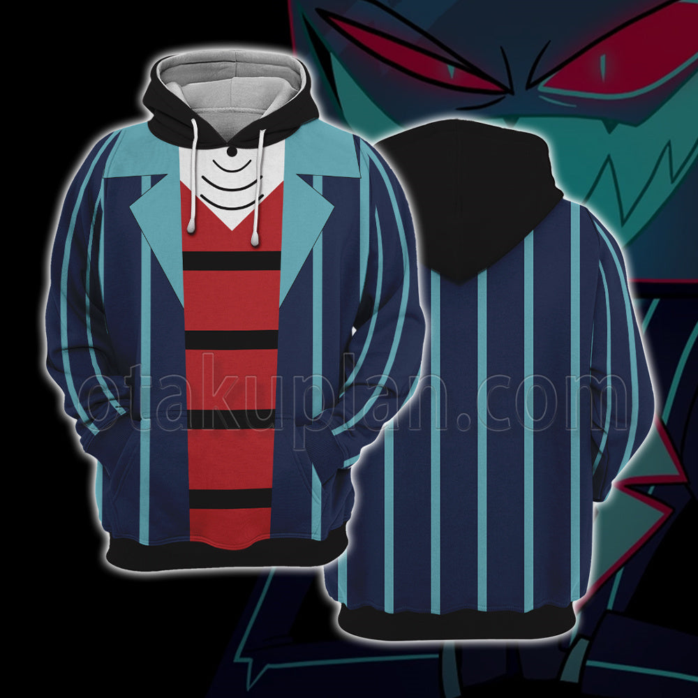 Hazbin Hotel Vox Cosplay Hoodie