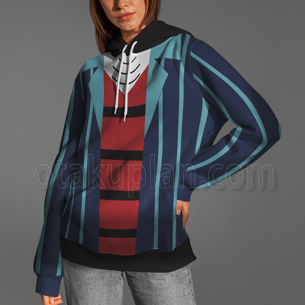 Hazbin Hotel Vox Cosplay Hoodie