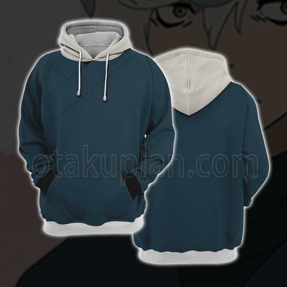 Hells Paradise Jigokuraku Gabimaru Black Ninja Suit Cosplay Hoodie