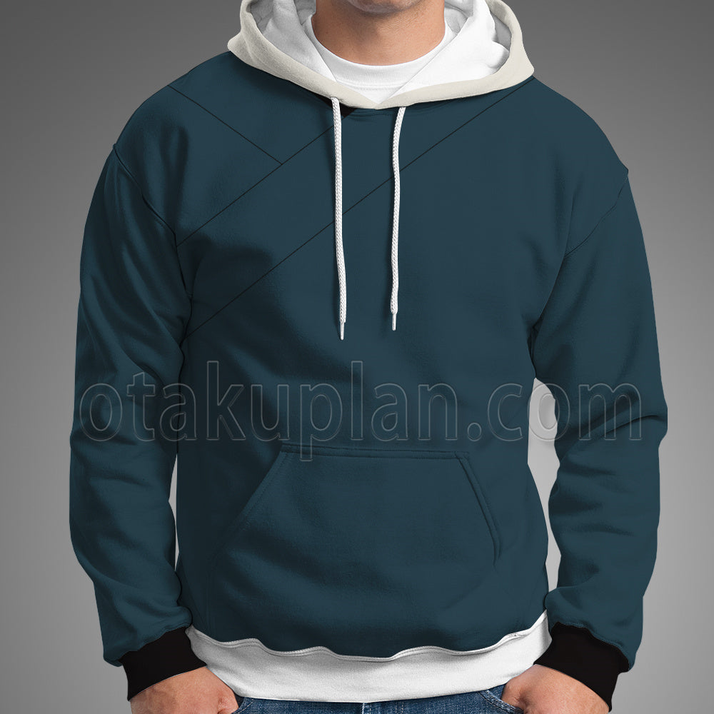 Hells Paradise Jigokuraku Gabimaru Black Ninja Suit Cosplay Hoodie