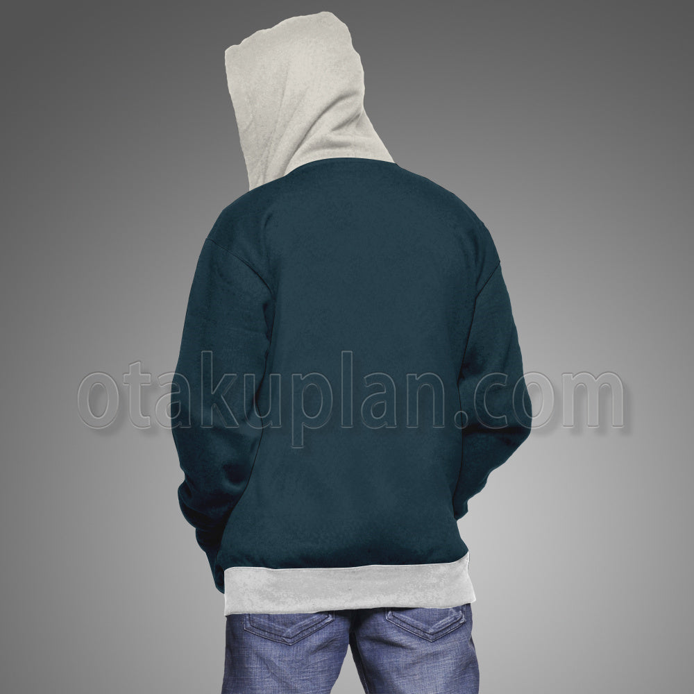 Hells Paradise Jigokuraku Gabimaru Black Ninja Suit Cosplay Hoodie