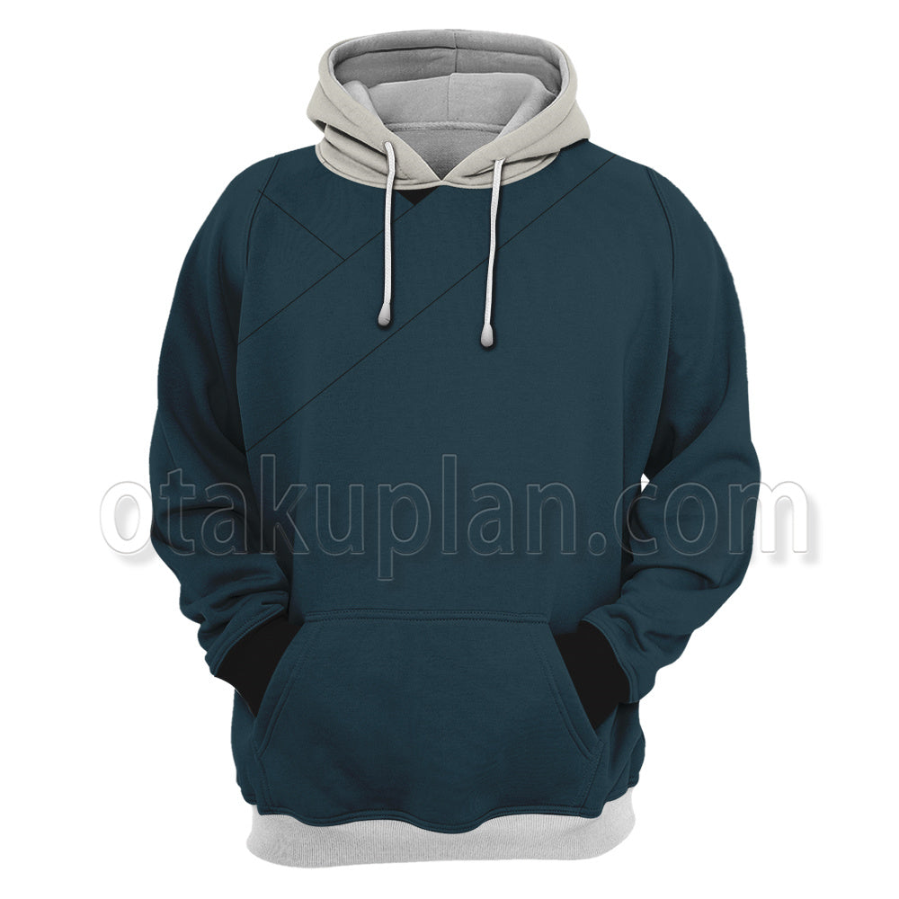 Hells Paradise Jigokuraku Gabimaru Black Ninja Suit Cosplay Hoodie