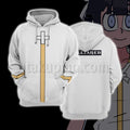 Helltaker Azazel White Uniform Cosplay Hoodie