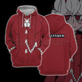 Helltaker Beelzebub White Uniform Cosplay Hoodie