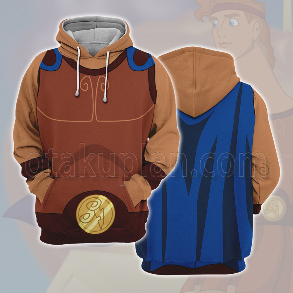 Hercules Animated Classic Suit Cosplay Hoodie