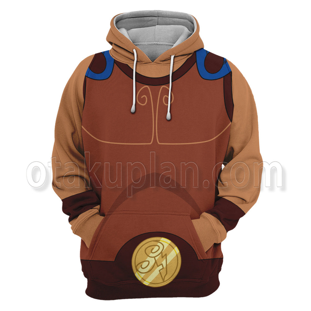 Hercules Animated Classic Suit Cosplay Hoodie