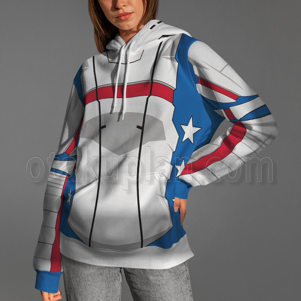 Heroman Hero Mysterious Robot Cosplay Hoodie