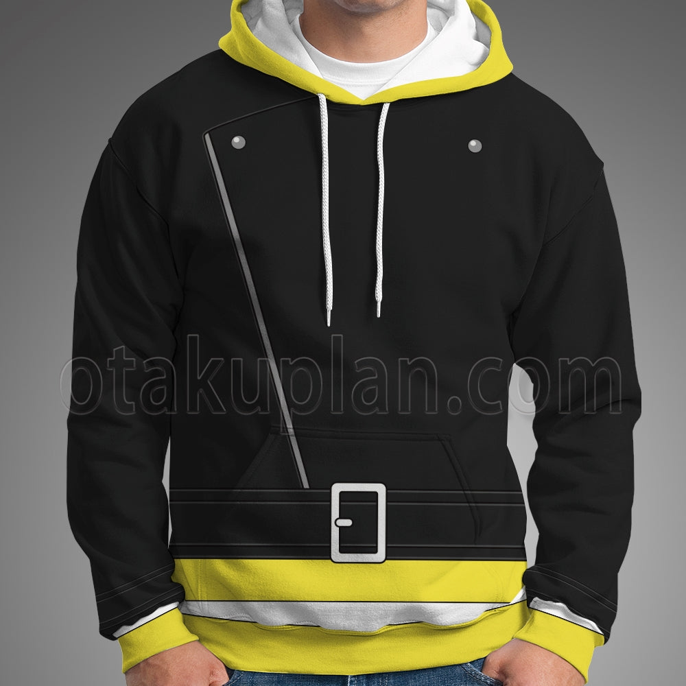 Heroman Joey Jones Black Jacket Cosplay Hoodie