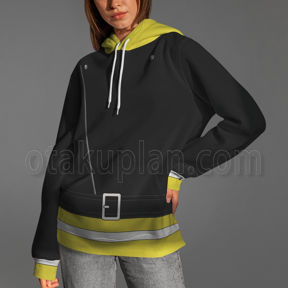 Heroman Joey Jones Black Jacket Cosplay Hoodie
