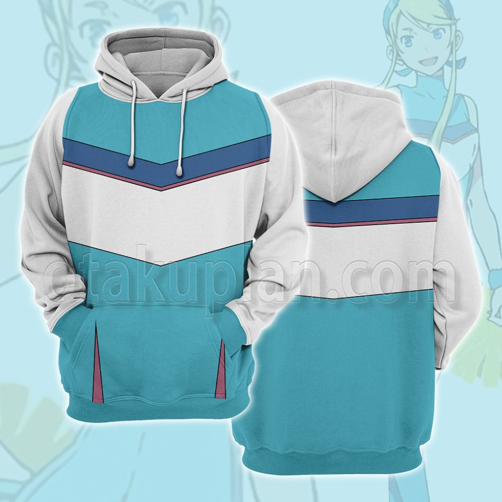 Heroman Lina Davis Cheerleading Skirt Cosplay Hoodie