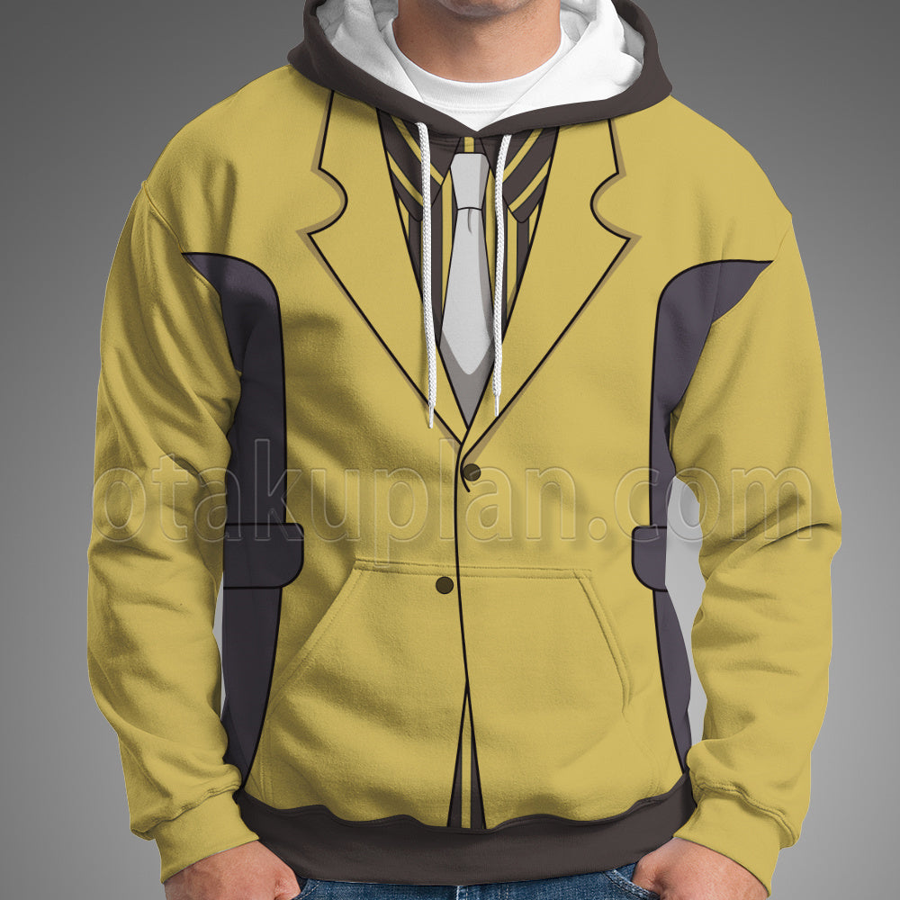 High Card Oldman Finn Yellow Suit Cosplay Hoodie