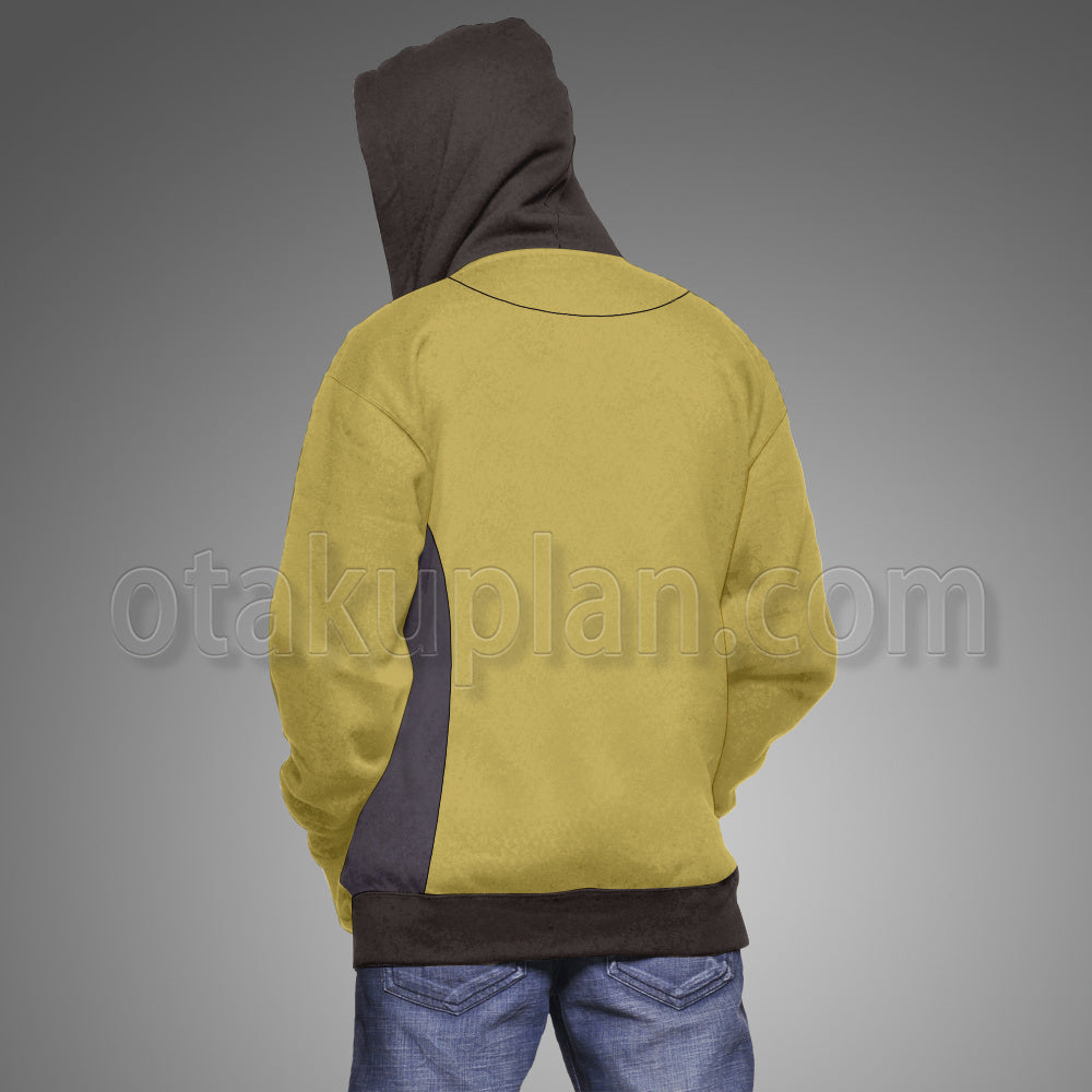 High Card Oldman Finn Yellow Suit Cosplay Hoodie