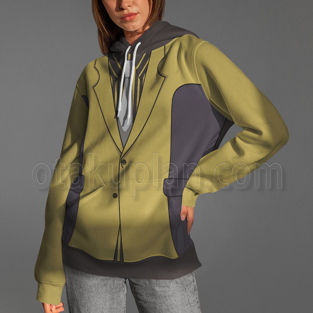 High Card Oldman Finn Yellow Suit Cosplay Hoodie