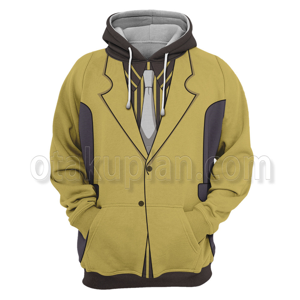 High Card Oldman Finn Yellow Suit Cosplay Hoodie
