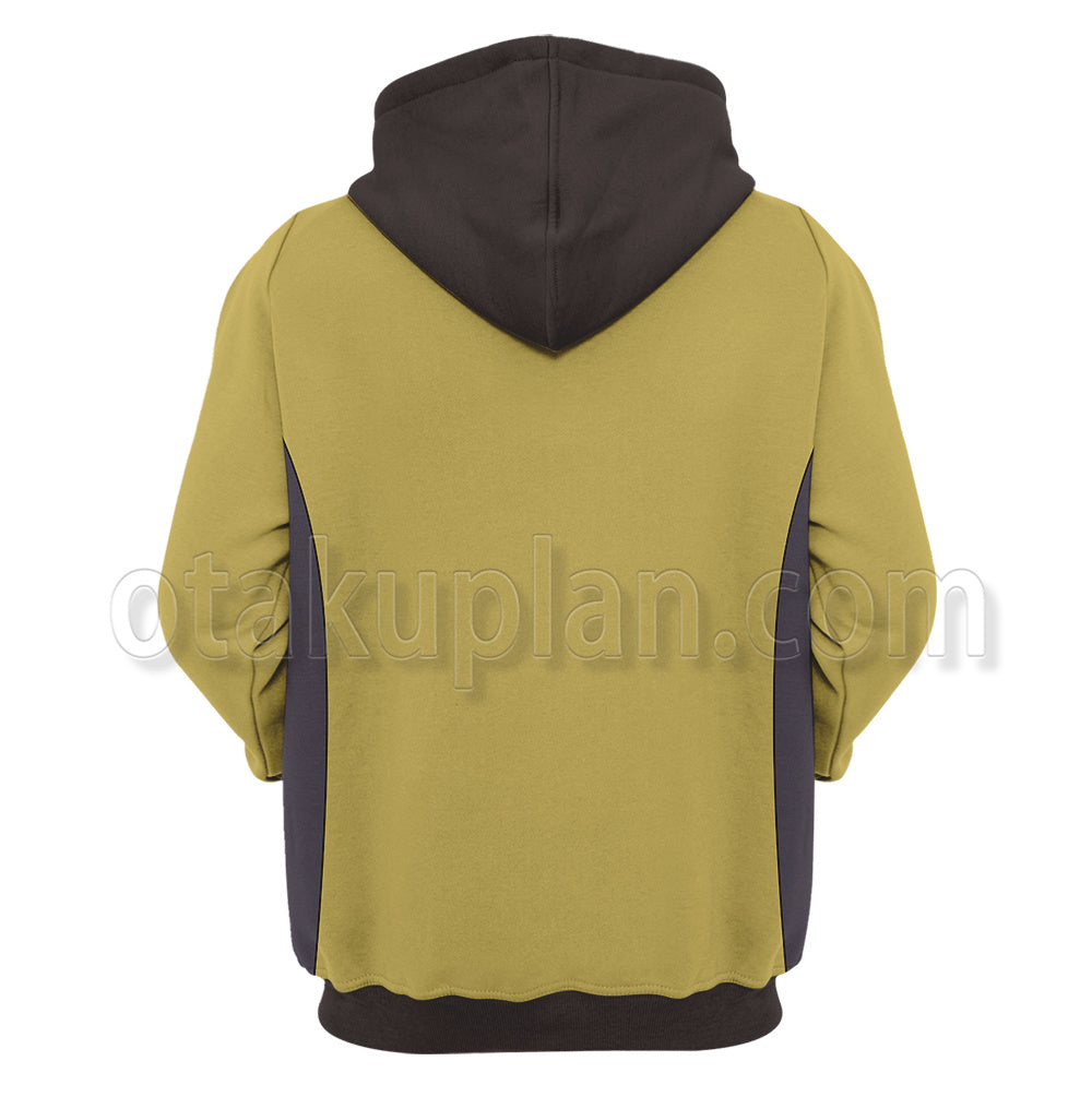 High Card Oldman Finn Yellow Suit Cosplay Hoodie