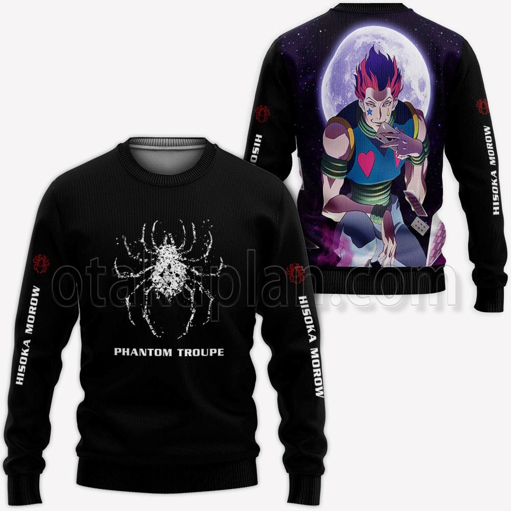 Hisoka Phantom Troupe Hoodie Custom Anime