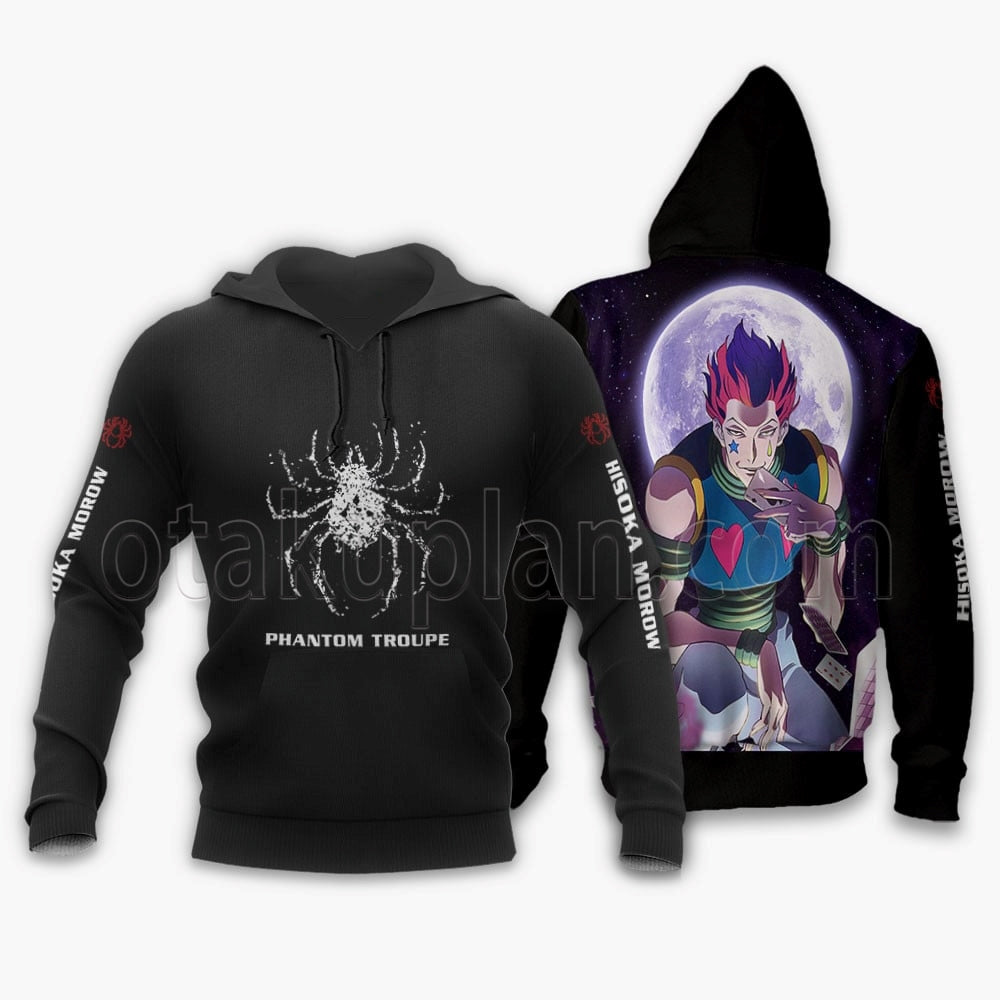 Hisoka Phantom Troupe Hoodie Custom Anime