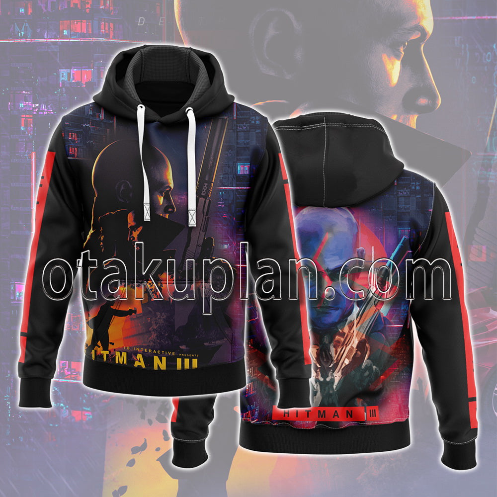 Hitman 3 Cosplay Hoodie