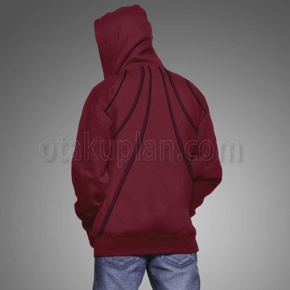 Hollow Knight Hornet Red Cloak Cosplay Hoodie