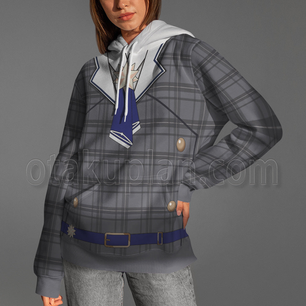 Holo Graffiti Hoshimachi Suisei Uniform Cosplay Hoodie