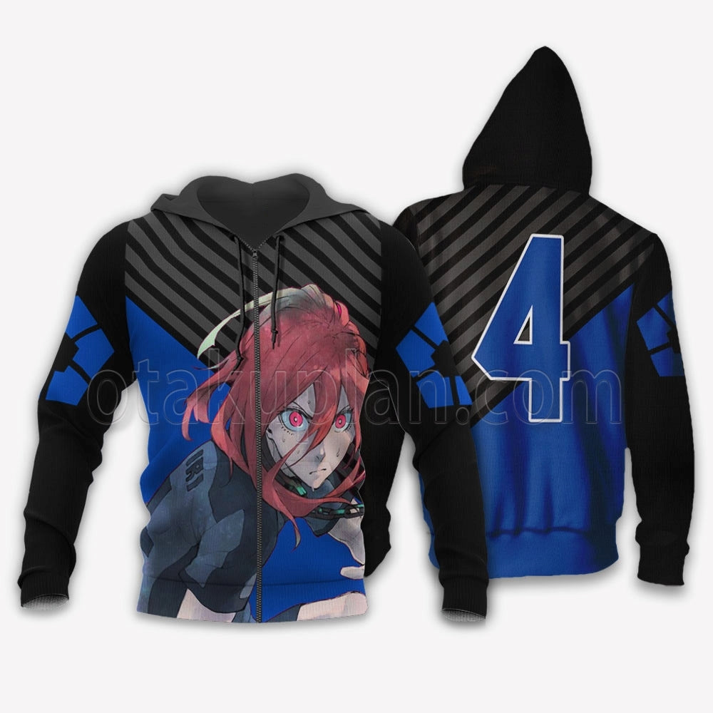 Hyoma Chigiri Custom Hoodie