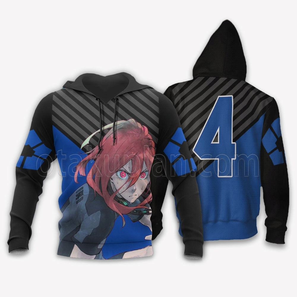 Hyoma Chigiri Custom Hoodie