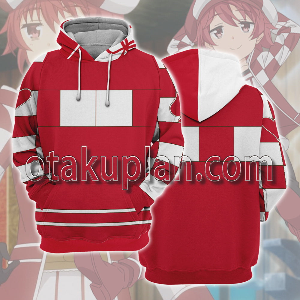 I Dont Want To Get Hurt So Ill Max Out My Defense Season 2 Kanade Cosplay Hoodie