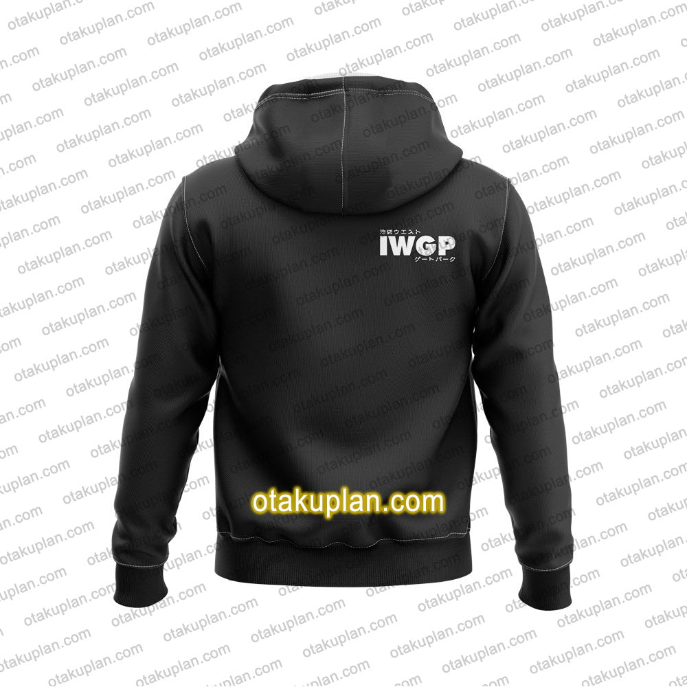 Ikebukuro West Gate Park Majima Makoto Cosplay Hoodie