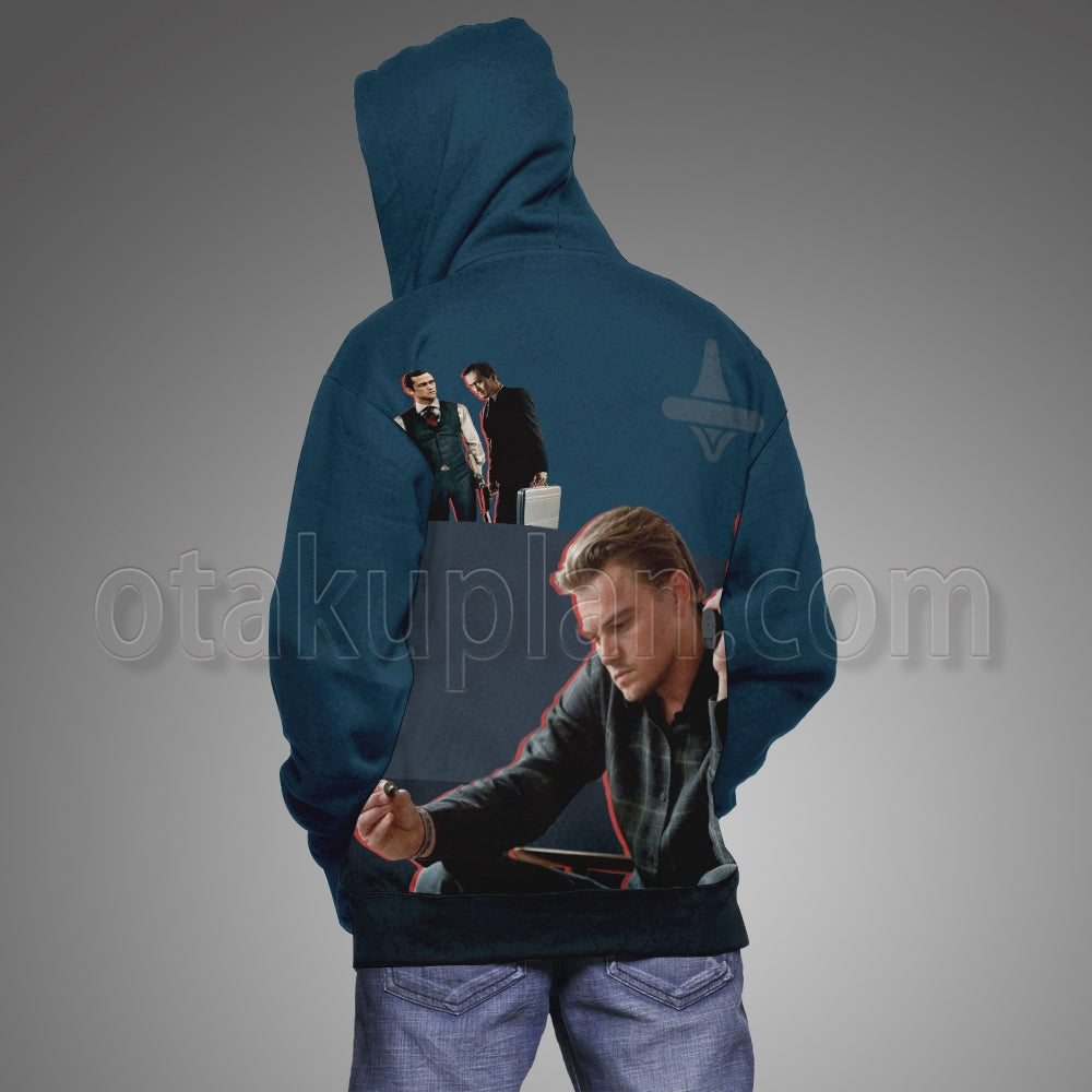 Inception There Is Always A Beginning Navy Blue Hoodie