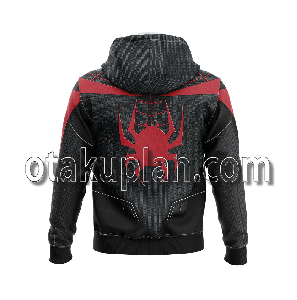 Insomniac Spider Hero 2 Miles Morales Cosplay Hoodie