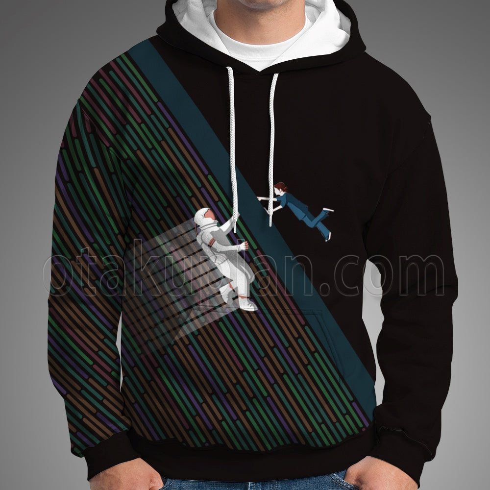 Interstellar 2014 5d Time Dad And Daughter Hoodie