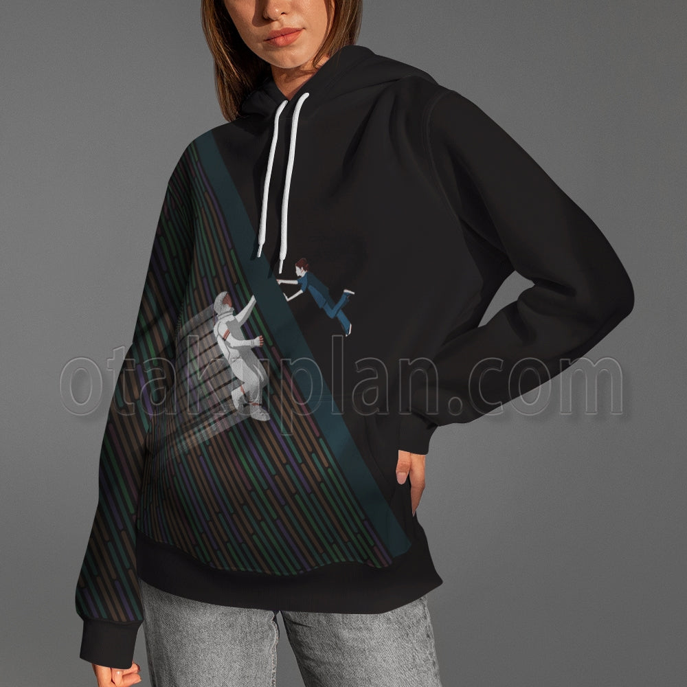 Interstellar 2014 5d Time Dad And Daughter Hoodie