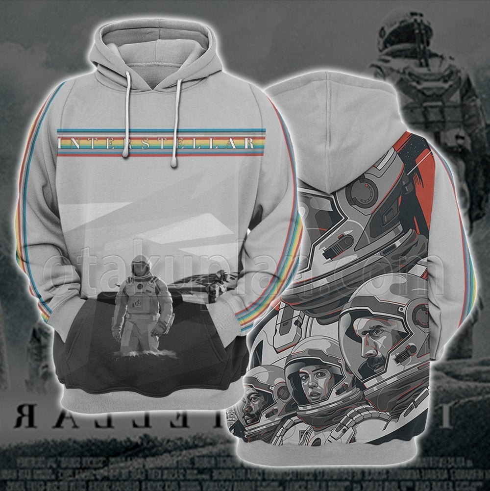 Interstellar 2014 Graffiti Style Hoodie