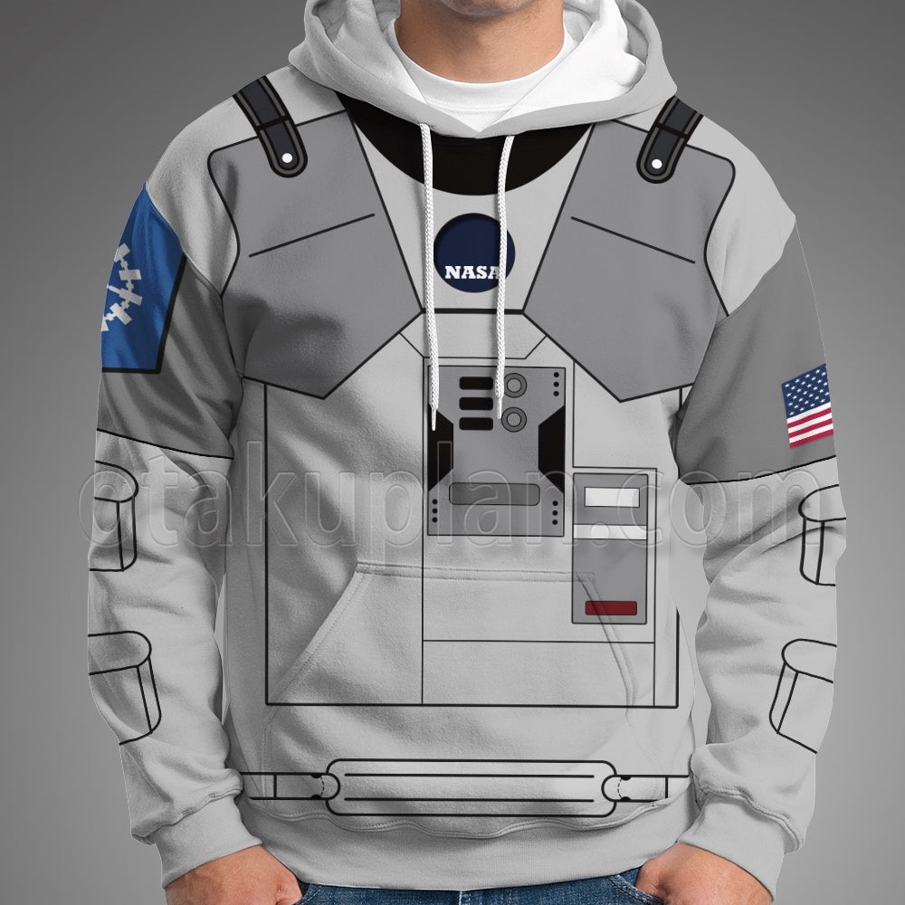 Interstellar Copper Space Suit Uniform Cosplay Hoodie