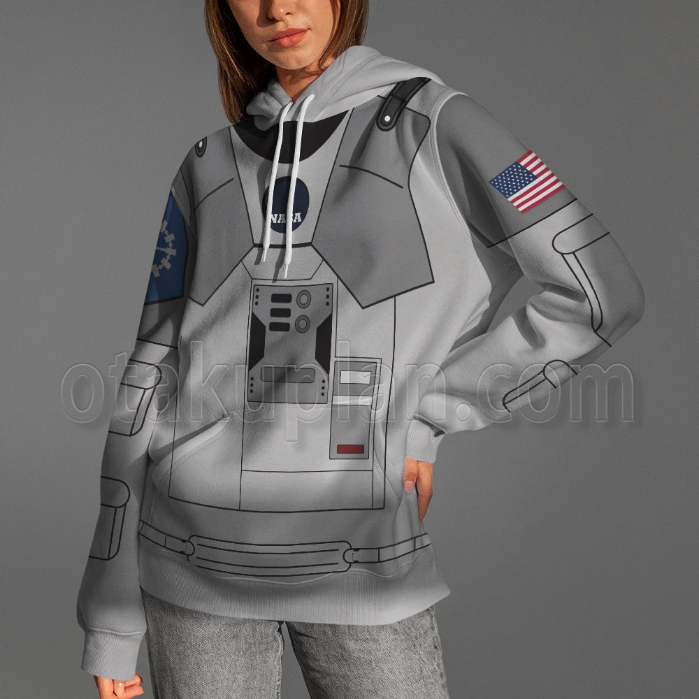 Interstellar Copper Space Suit Uniform Cosplay Hoodie