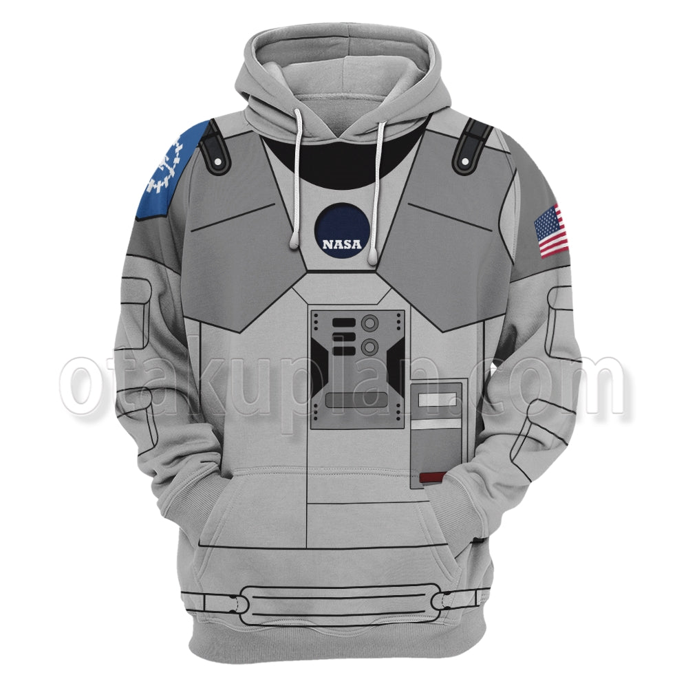 Interstellar Copper Space Suit Uniform Cosplay Hoodie