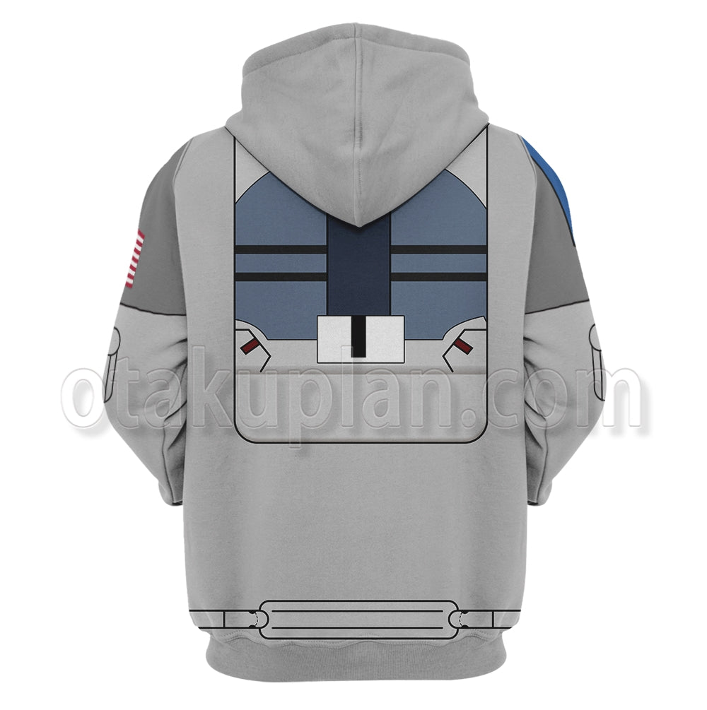 Interstellar Copper Space Suit Uniform Cosplay Hoodie