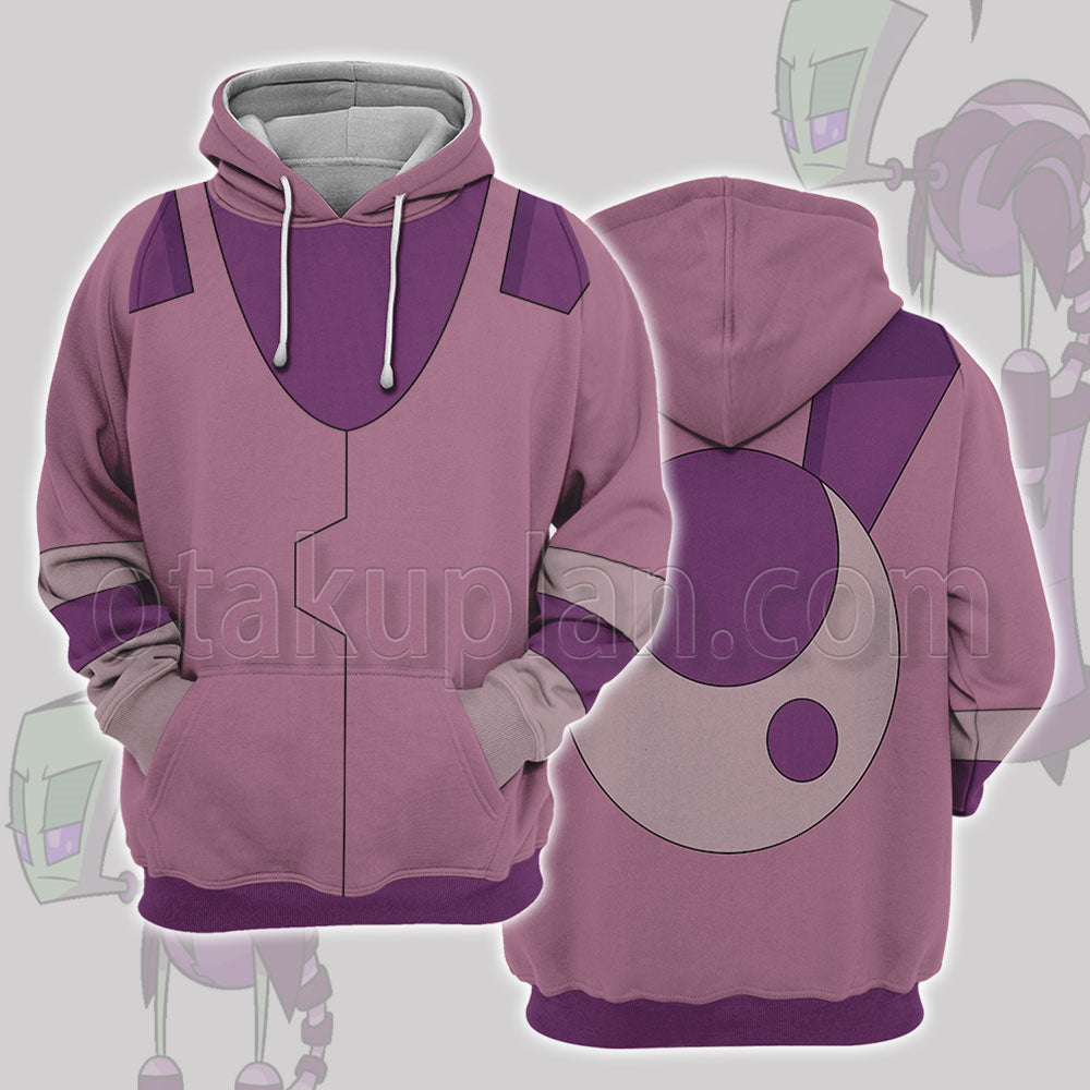 Invader Zim Almighty Tallest Purple Cosplay Hoodie