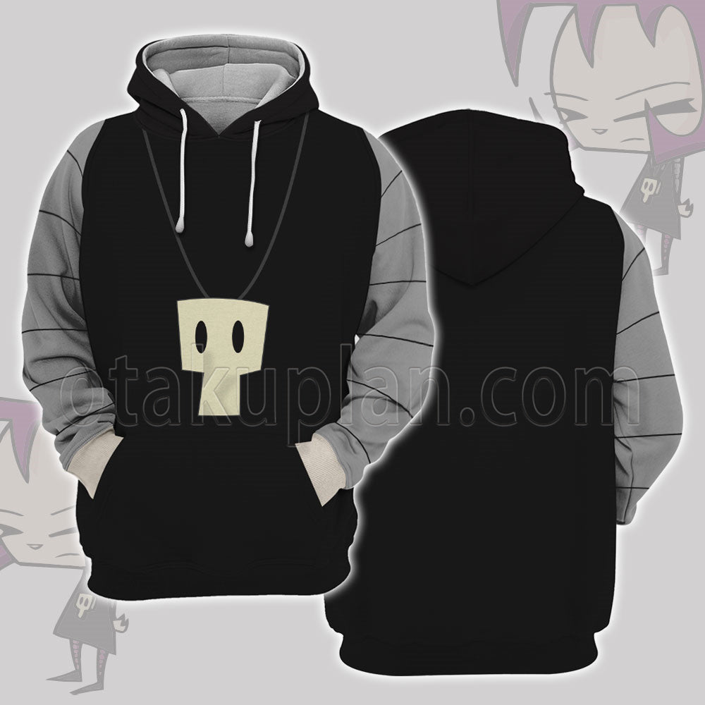 Invader Zim Gaz Skirt Cosplay Hoodie