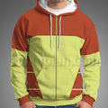 Invincible Rex Splode Guide Red Yellow Cosplay Hoodie