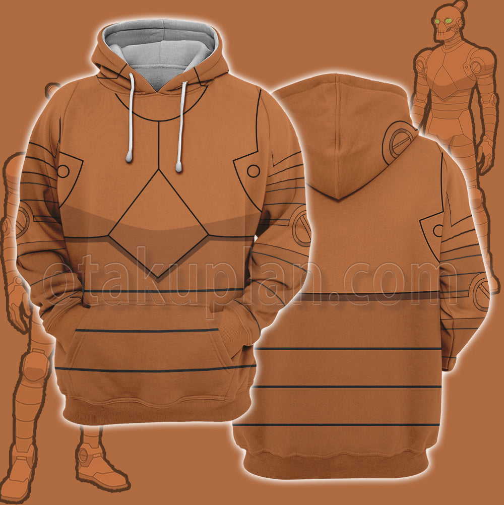 Invincible Robot Cosplay Hoodie