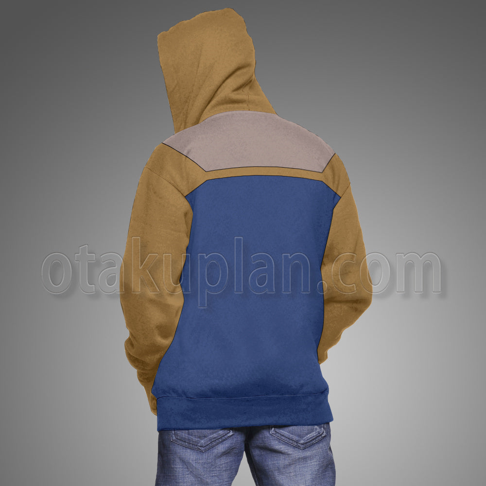 Invincible Shapesmith Blue Uniform Cosplay Hoodie
