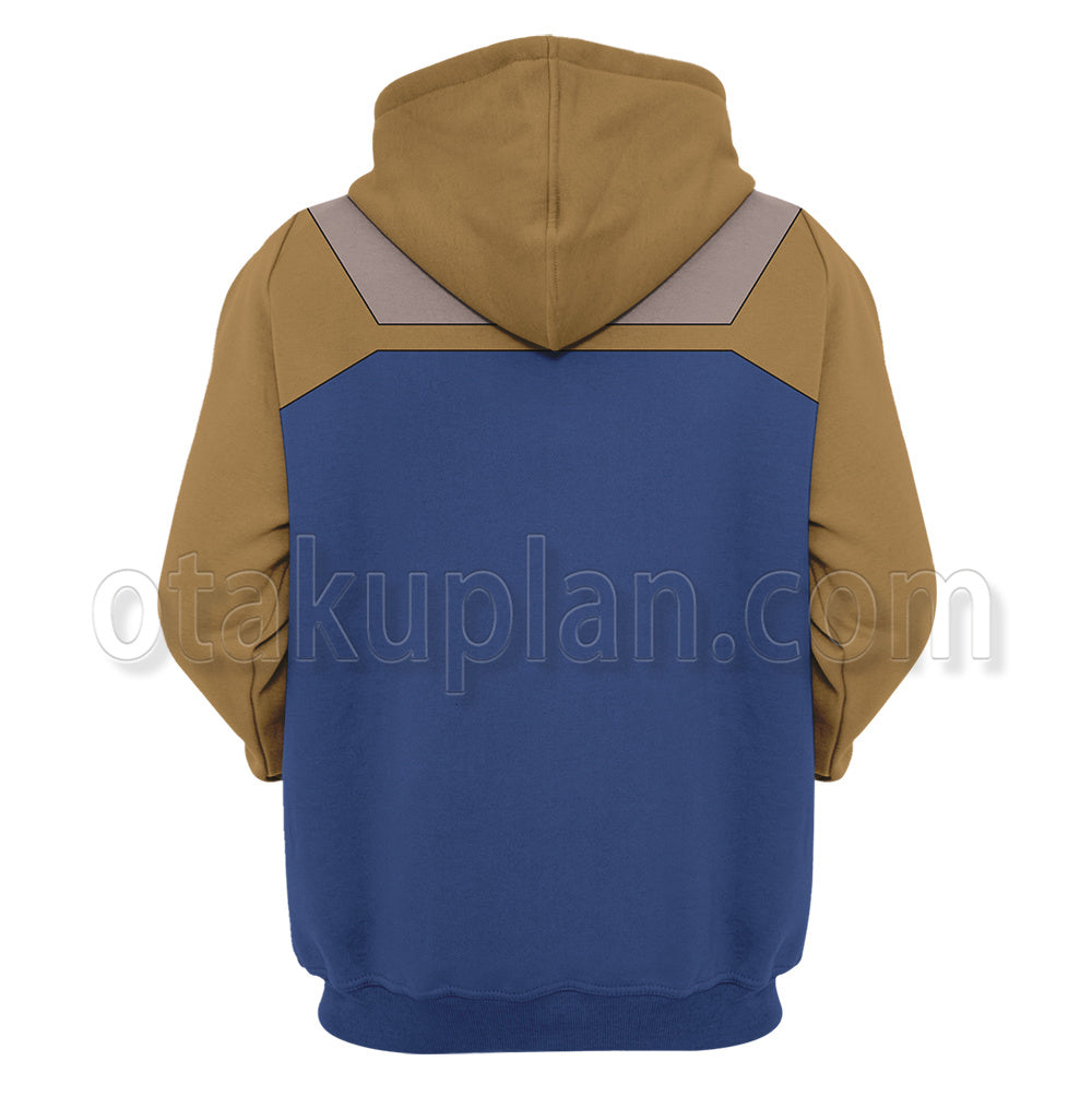Invincible Shapesmith Blue Uniform Cosplay Hoodie