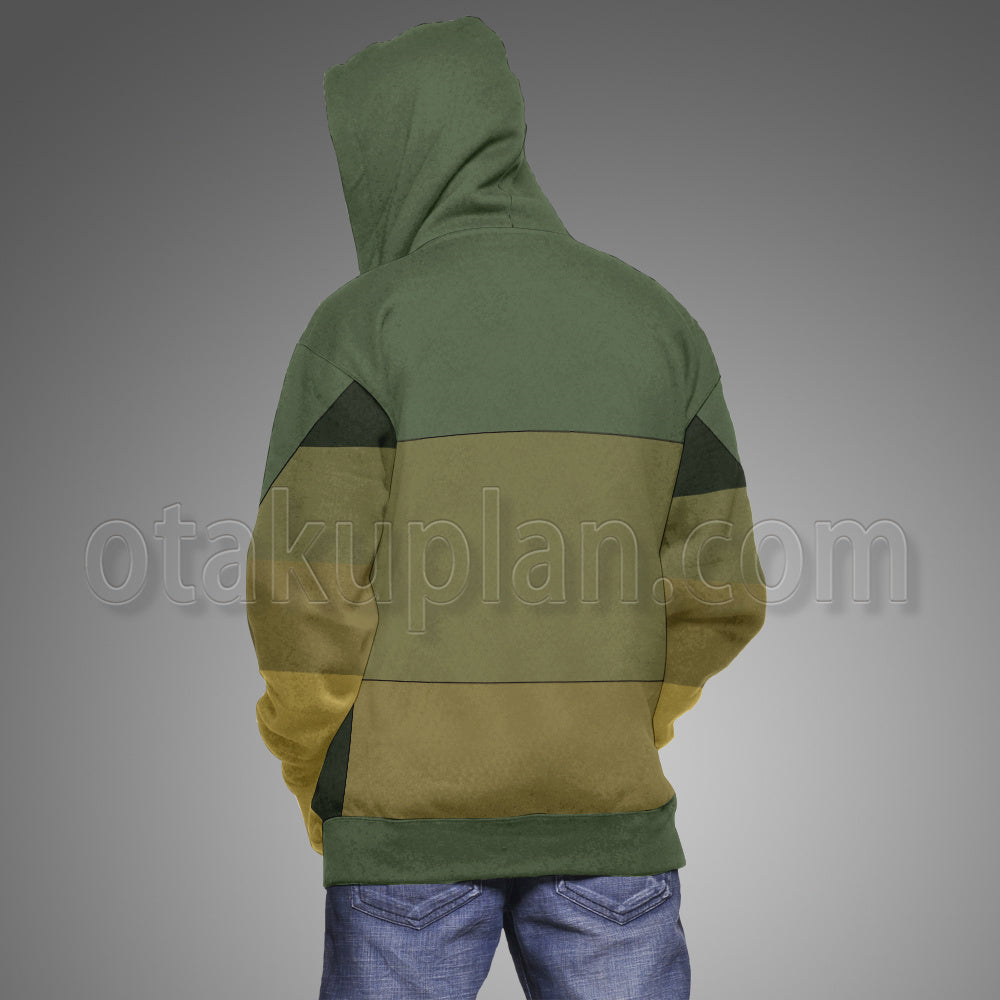 Invincible Shrinking Rae Green Uniform Cosplay Hoodie