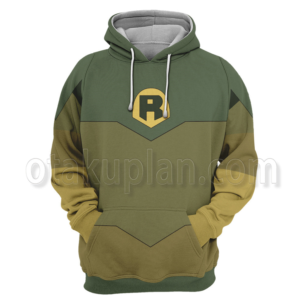 Invincible Shrinking Rae Green Uniform Cosplay Hoodie