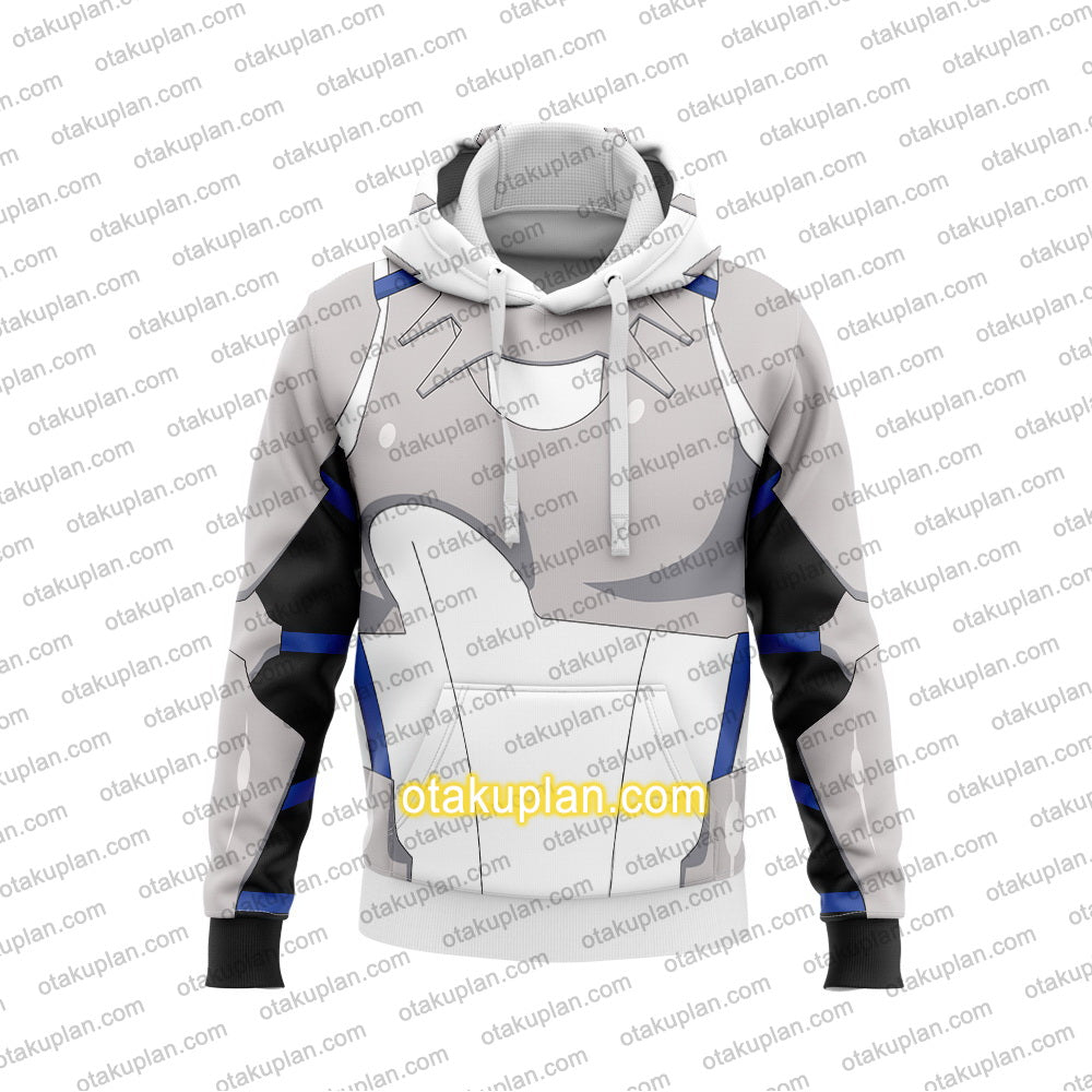 Is It Wrong to Try to Pick Up Girls in a Dungeon Wallenstein Ais Cosplay Hoodie