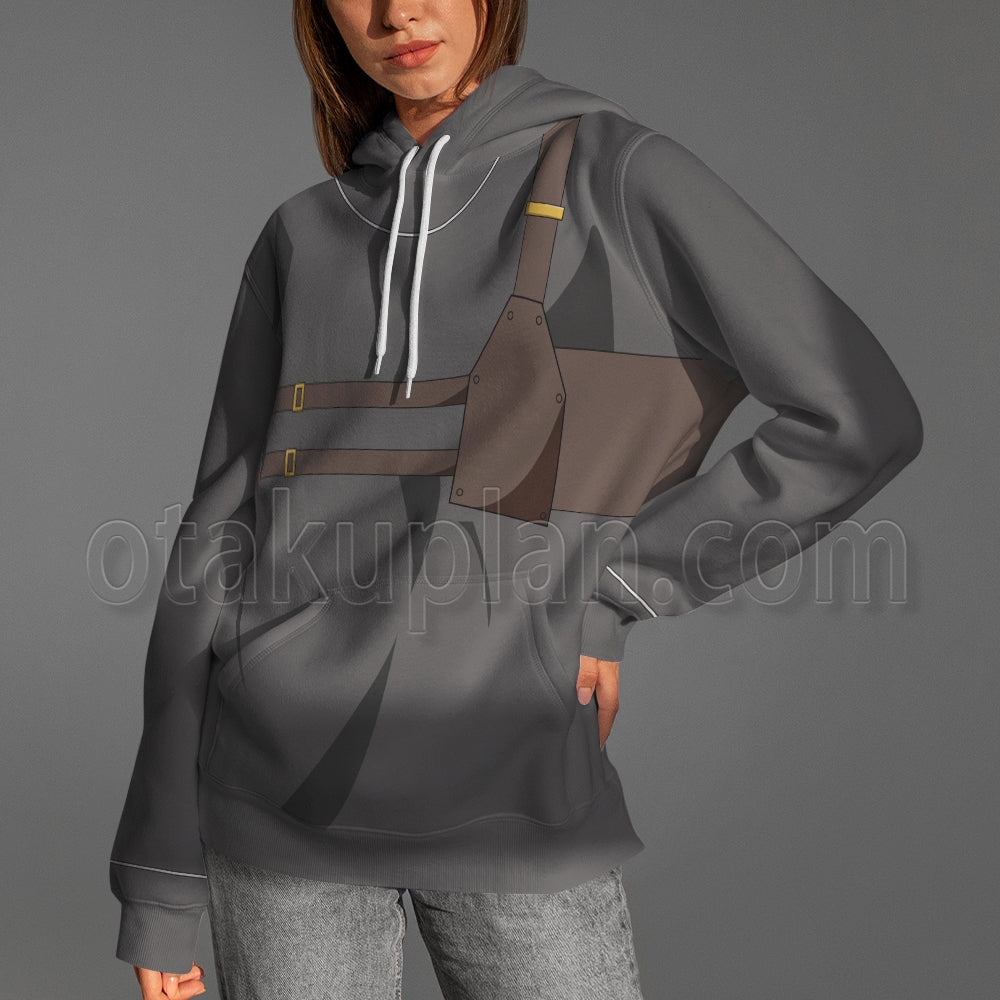 Isekai Shoukan wa Nidome desu Suzaki Setsu uniform Hoodie