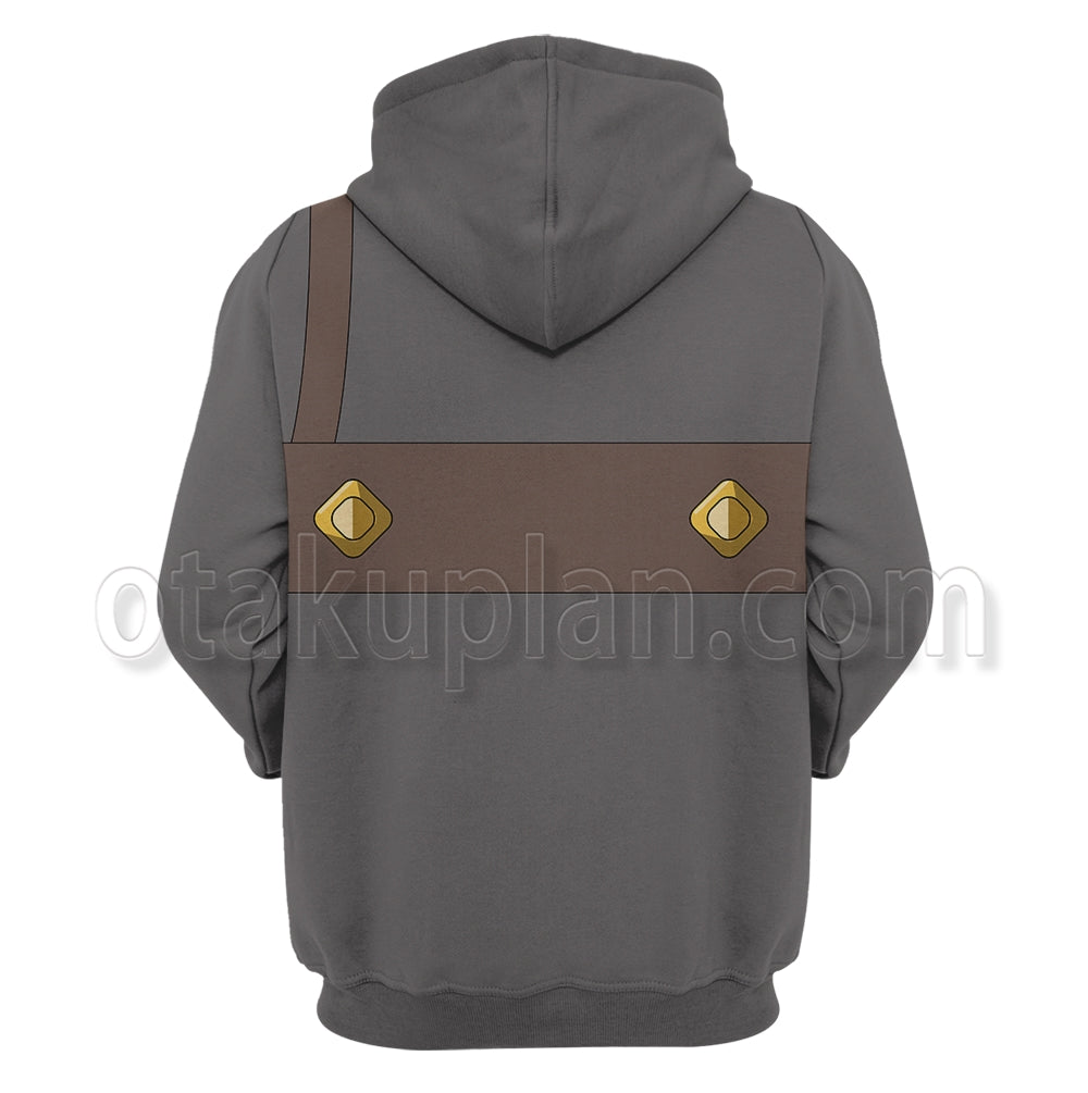 Isekai Shoukan wa Nidome desu Suzaki Setsu uniform Hoodie
