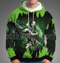 Jade Mortal Kombat Green Hoodie