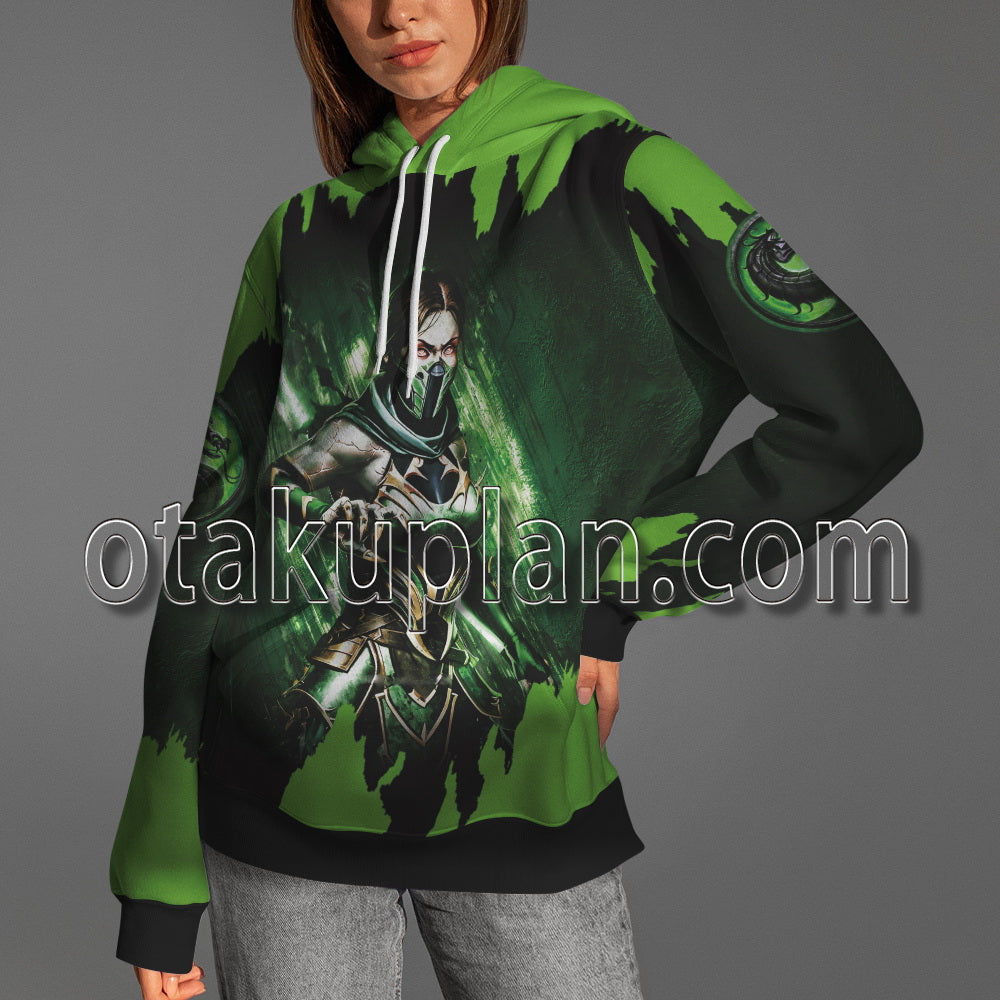 Jade Mortal Kombat Green Hoodie